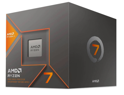 PROCESADOR AMD RYZEN 7 8700G AM5 8 CORE 16 65HILOS CACHE 24MBCONDISIPADOR 100 100001236SBX