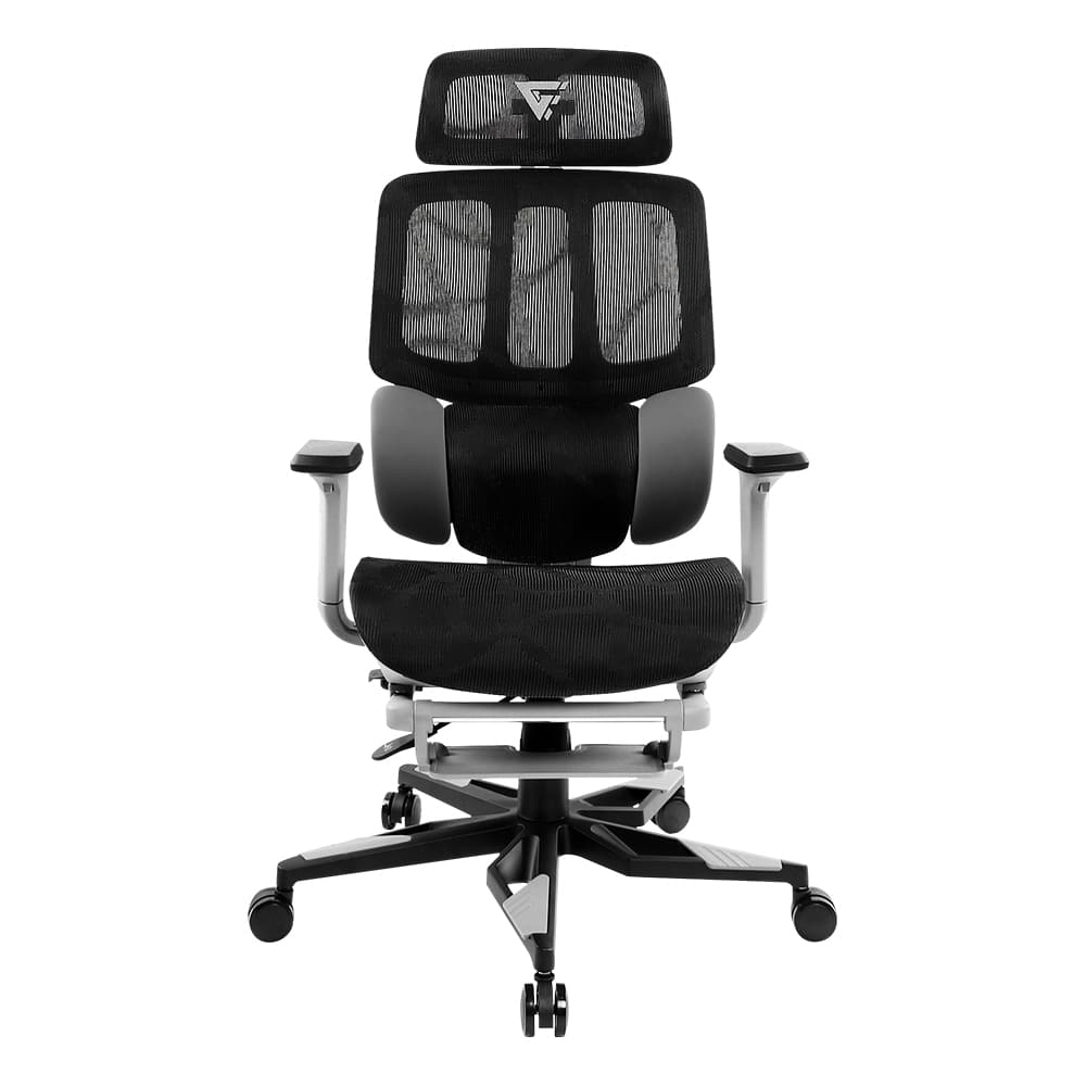 Silla                                                                                                                             Game Factor Reclinable/descansa Pies/brazos 3d/negro Mesh (cgm700)