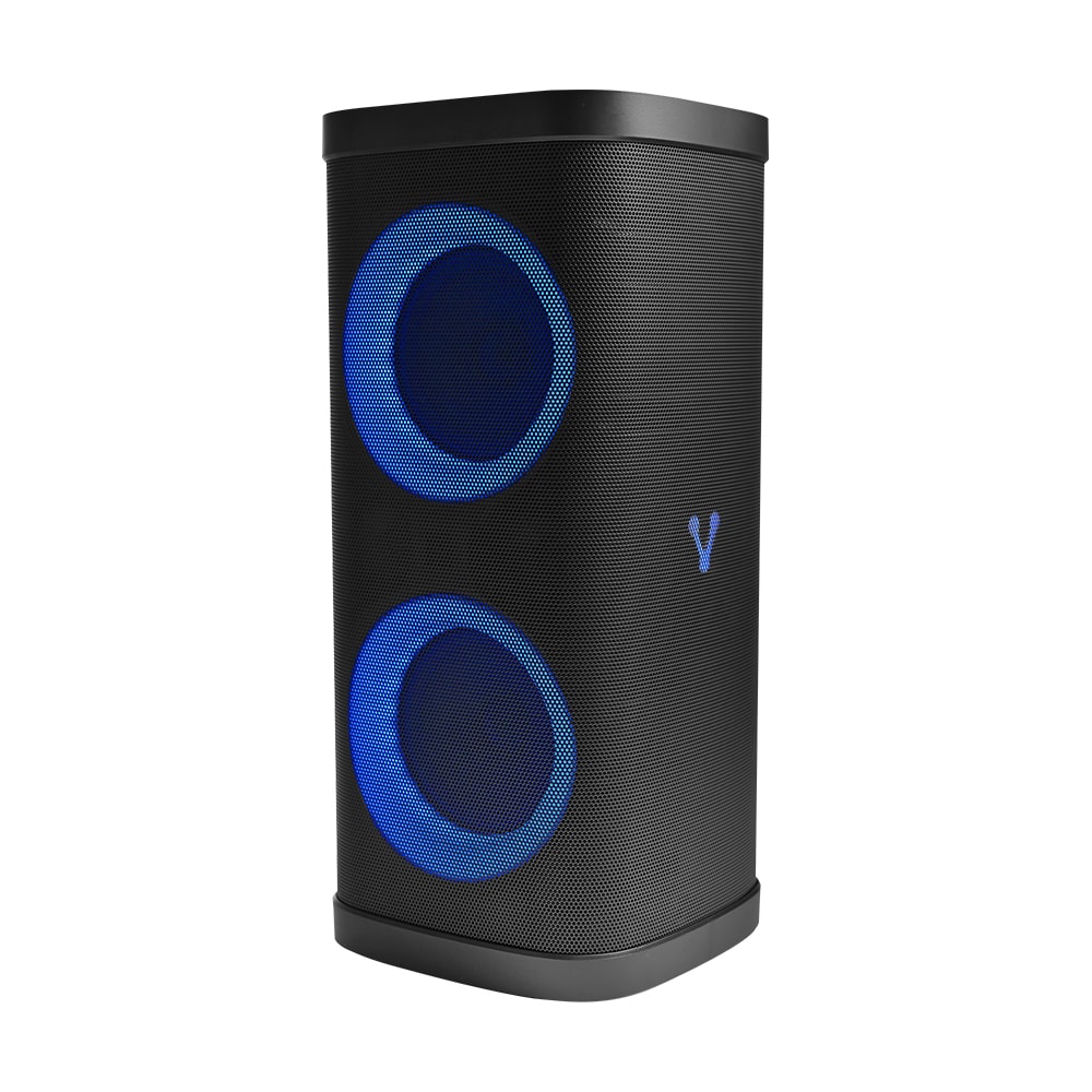 Bafle Vorago 2x6.5"+2x2.5" 40 W Rms Bt Tweeeter 3600 Mah Circle Led Tws (ksp-580)