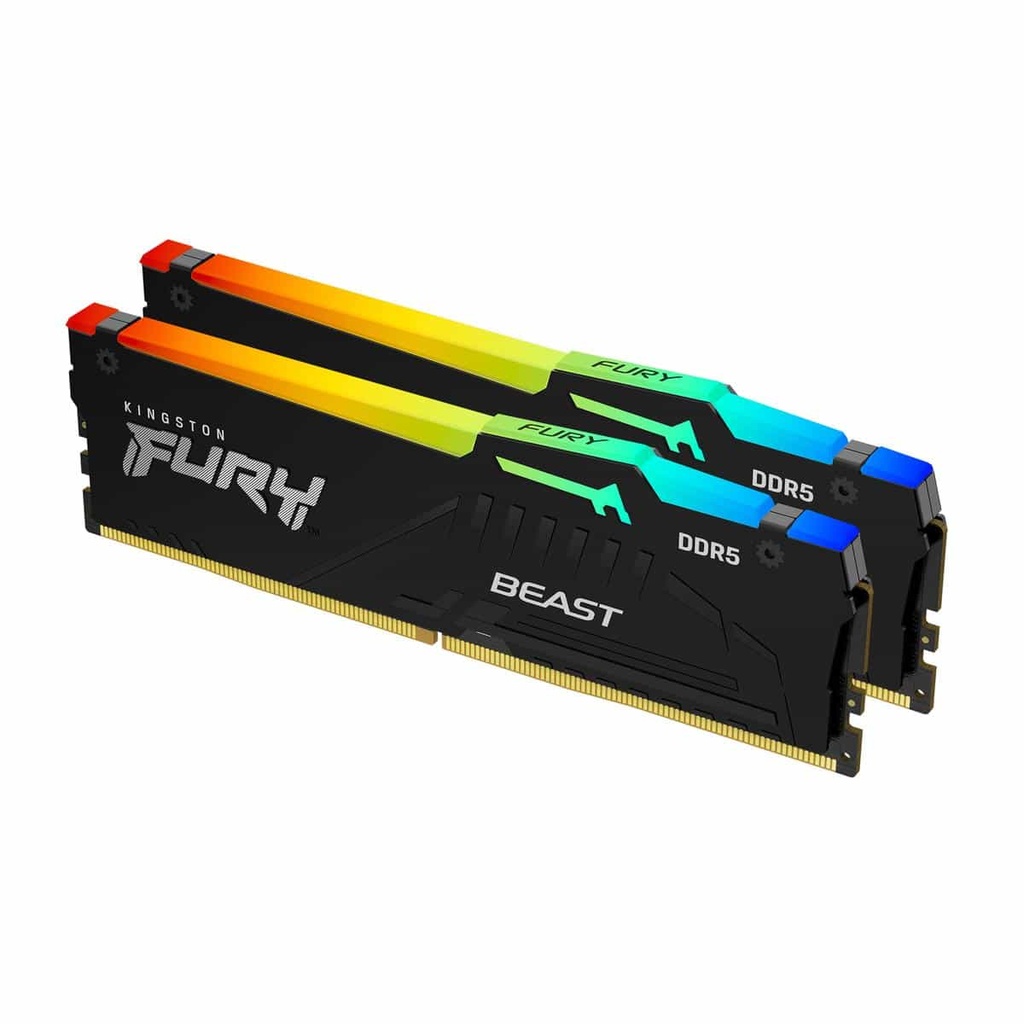 Memoria Ddr5 Kingston Furyb 32gb 6000mhz Rgb Ex K2 (kf560c36bbe2ak2-32)