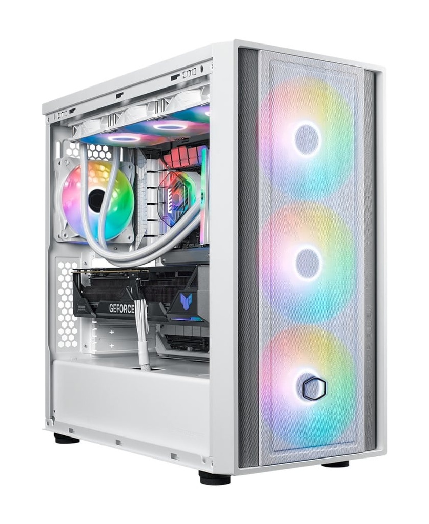 Gabinete Cooler Master Masterbox 600 Micro Atx Blanco Mb600-wgnn-s00