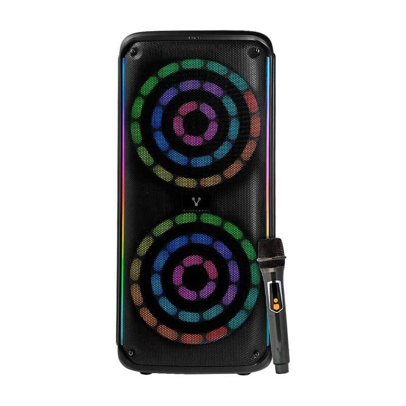 Bafle Vorago 2x8" Bt 2x30watts Rms TecnologÍa Dsp/usb/msd/3.5 Mm/tws 5 Hrs (ksp-503)