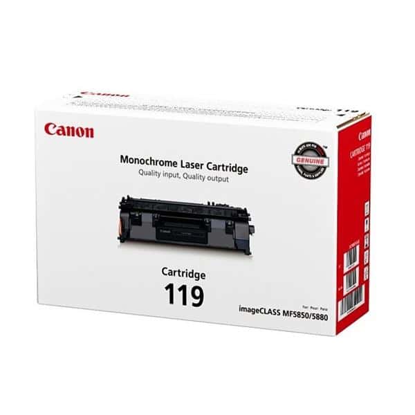 Cartucho Canon 119 Negro 2,100 Paginas Para 3479b001aa