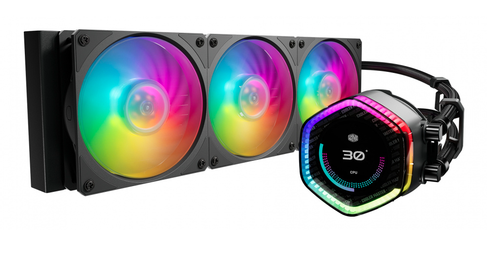 Enfriamiento Liquido Cooler Master 360 Ion Negro Mly-d36m-a24pz-r1