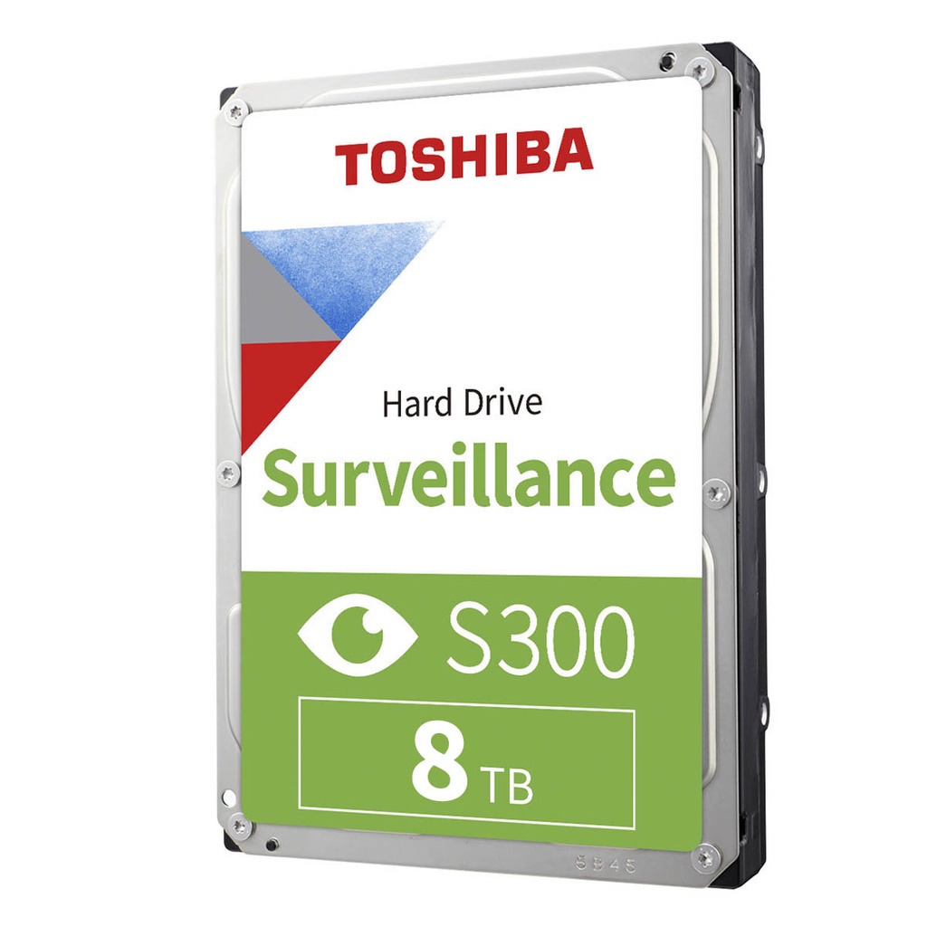 Disco Duro Interno Toshiba S300 Pro 8tb 3.5” Sata 7200rpm Cctv 64cam (hdwta80uzsvar)