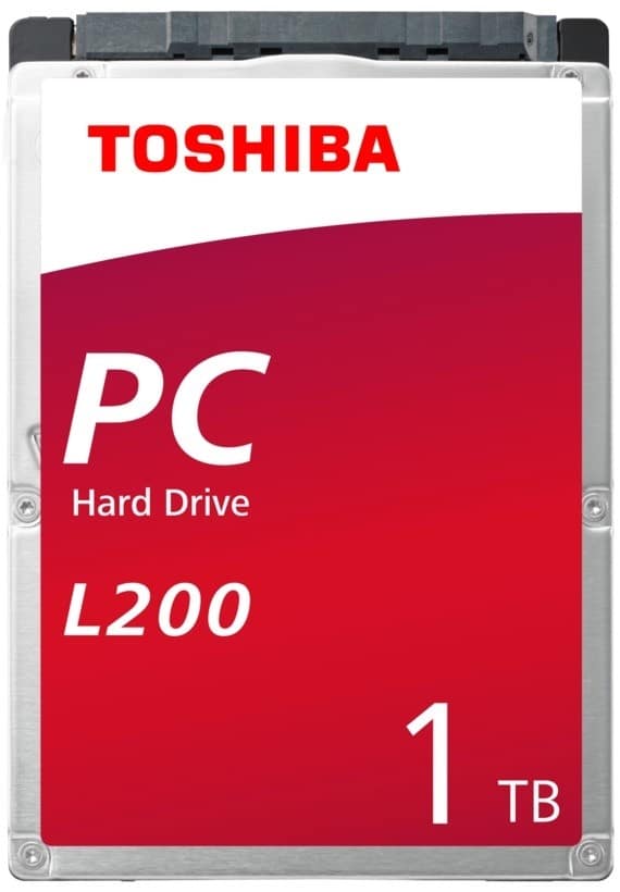 DISCO DURO INTERNO TOSHIBA 1TB L200 2.5 5400rpm 128MB HDKCB88ZKA01T