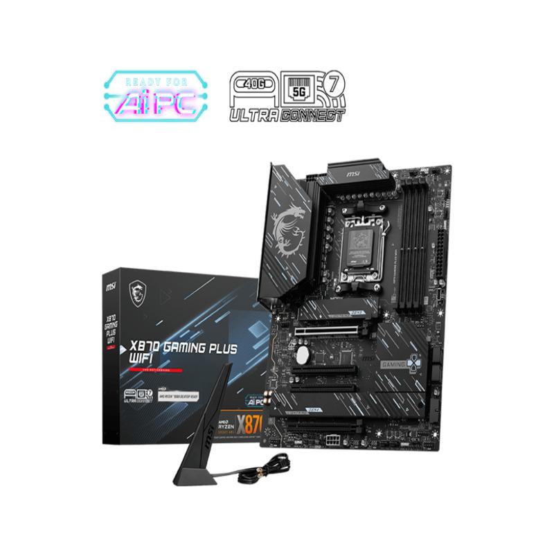 Tarjeta Madre Msi X870 Gaming Plus Wifi Am5 Drr5
