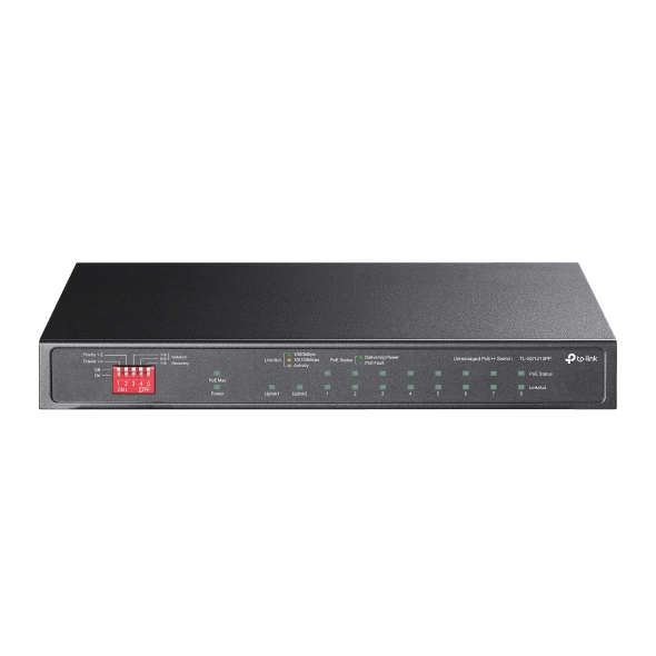Switch De Escritorio Gigabit Tp-link 10ptos 6poe+ 2poe++ /tl-sg1210pp