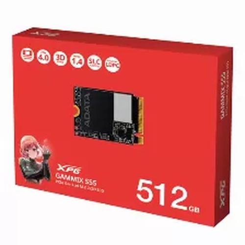 Unidad Ssd M.2 Xpg Gammix S55 2230 Pcie 512gb (sgammixs55-512g-c)