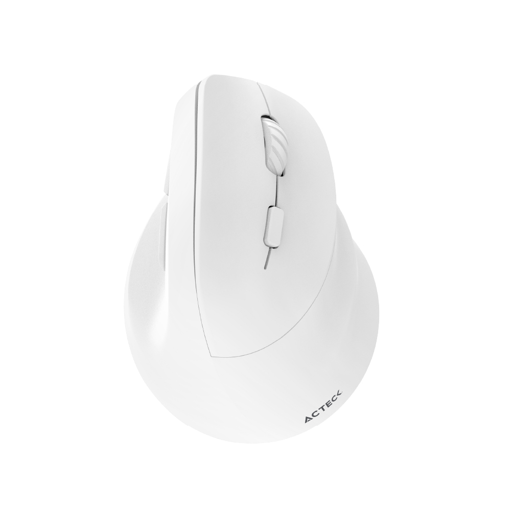 Mouse Acteck Vertical Fitt Mi520 Bt Recargable Blanco (ac-936231)