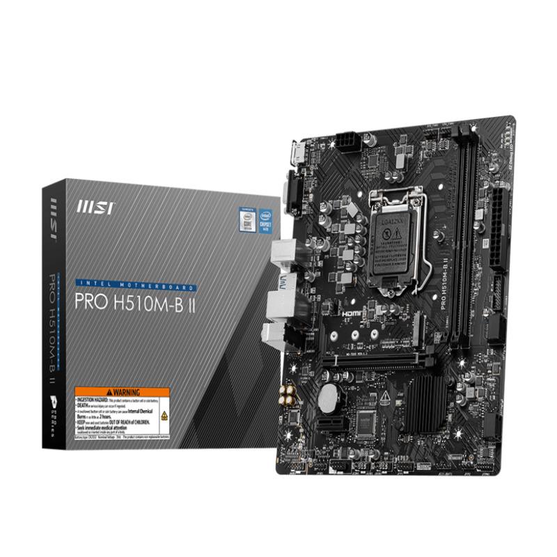Tarjeta Madre Msi Pro H510m-b Ii Soc 1200 Ddr4