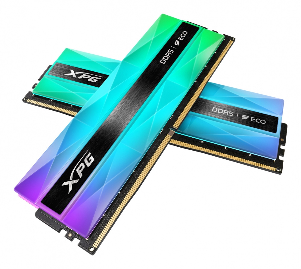 Mem Ddr5 Xpg Lancer Neon 16gb 6000mts Kit2 Rgb (ax5u6000c3016g-dclanrsg)