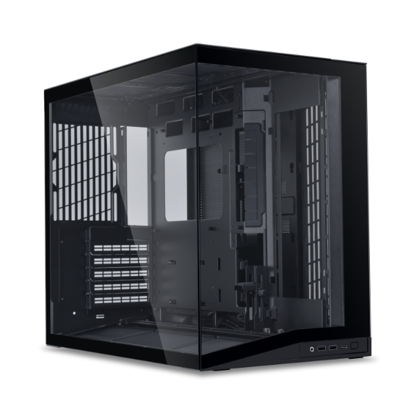 Gabinete Lian Li Dynamic Mini V2 Black Crist Temp Atx/matx/mini Atx