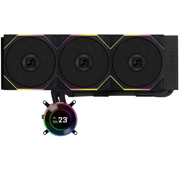 Enfriamiento Liquido Lian Li Hydroshift Ii Lcd-c 360tl Black Lcd Y Led Argb