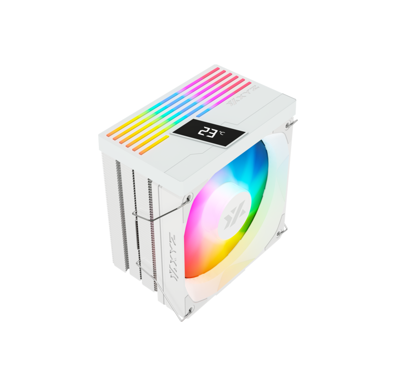 Ventilador Cpu Xyz Thermax 4 Pulsar 1800rpm Argb 130*75*158mm White