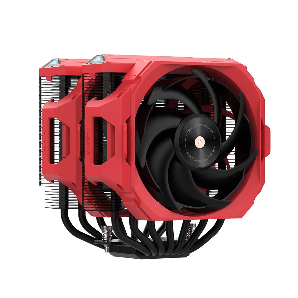 Ventilador Cpu Alseye W700 Pro 900-3000rpm 149*136*160mm Red
