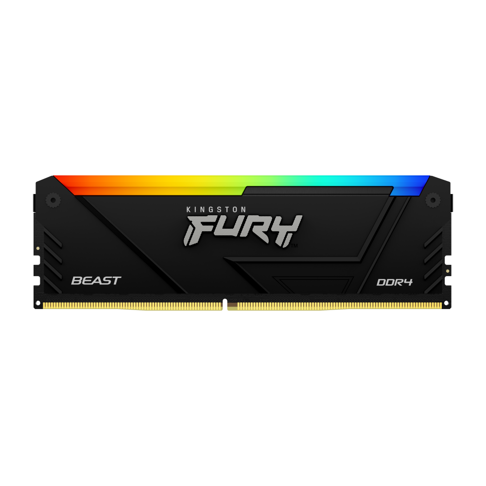 KINGSTON DDR4 DIMM 16GB 3600MT/s FURY BEAST RGB KF436C18BB2A/16