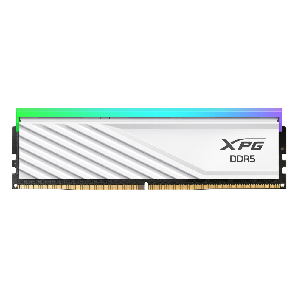 XPG MEMORIA RAM  Lancer Blade RGB DDR5 UDIMM  6000MHz 32GB ECC CL30 XMP NegraAX5U6000C3032G-SLABRWH