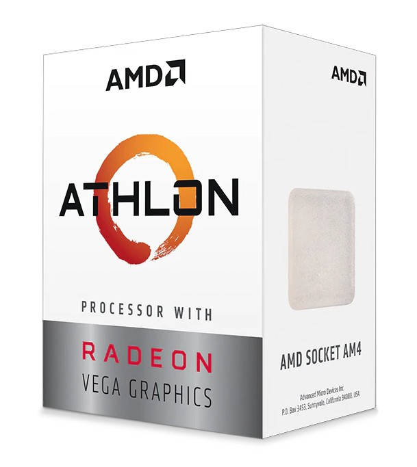 Procesador Amd Athlon 3000g Con Disipador Y Graficos Socket Am4 2core 3.5ghz 35w