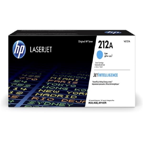 Toner                                                                                                                                                                                                                                                                          Hp 5500 Paginas Hp Laserjet 212a Cian (w2121a)
