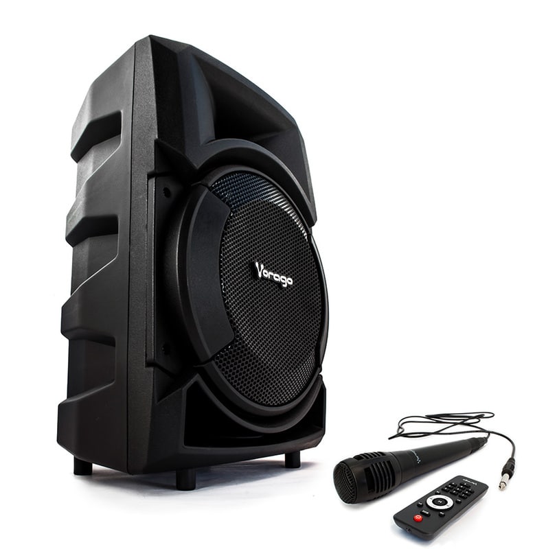 Bocina  Bafle Vorago Ksp-300 8" Tws 30w C/microfono Alambrico