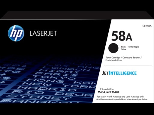 Cartucho                                                                                                                                                                                         De Toner Original Hp 58a Laserjet Negro (cf258a)