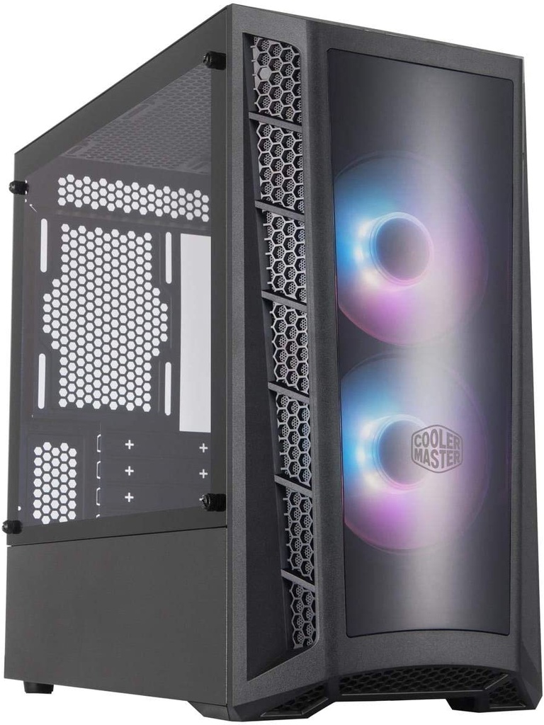 GABINETE PARA GAMING COOLER MASTER MB320L ARGB VIDRIO TEMPLADO MCB-B320L-KGNN-S02