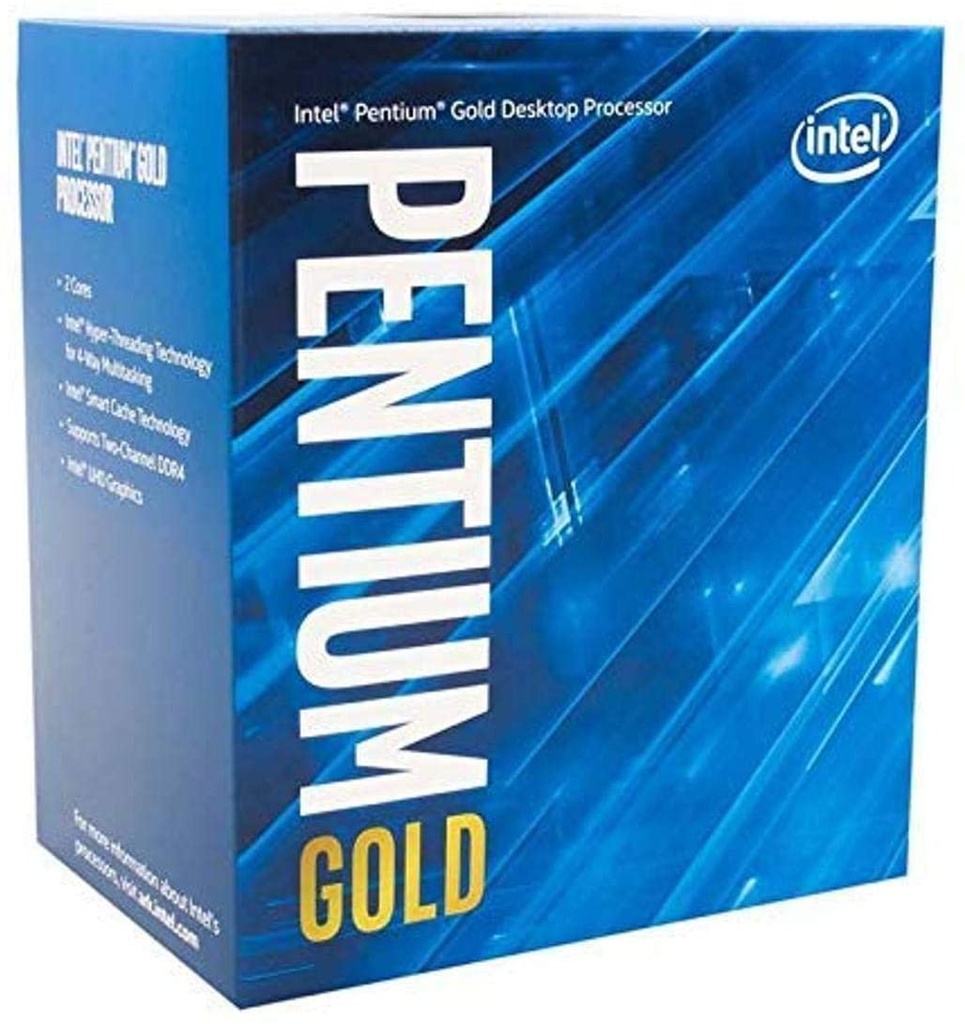 CPU INTEL PENTIUM G6400 4GHZ 4MB 58W SOC1200 10 TH GEN BX80701G6400