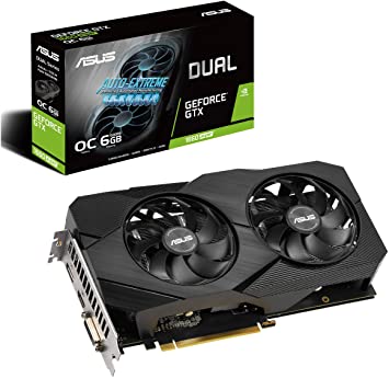 Tarjeta   De Video ASUS Nvidia Geforce GTX 1660 Super Dual-gtx1660s-o6g-evo 6gb Gddr5(max 1pz Por Cliente)