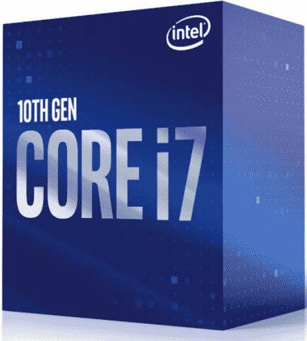 Procesador  INTEL Core I7 10700 8 Cores 16mb Hasta 4.8ghz 14nm Socket 1200 10th Gen Pue
