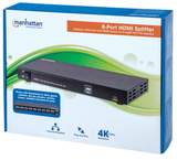 Video  Splitter Manhattan Hdmi Uhdtv 4k@30hz, 1in : 8out/ac 207560
