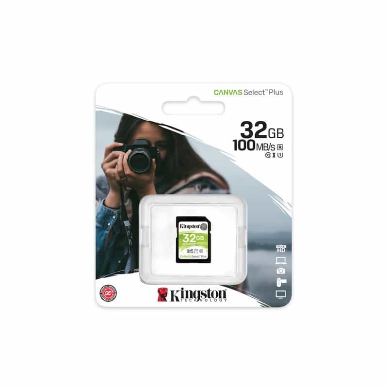 Memoria                                                                                                                                                                                                                                                                                                                                                                                                                                                                                                                                                                                                                                                                                                                                                                                                                                                                                                                                   Sd Kingston Sdhc Canvas Select 100r Cl10 Uhs-i V10 (sds2/32gb)