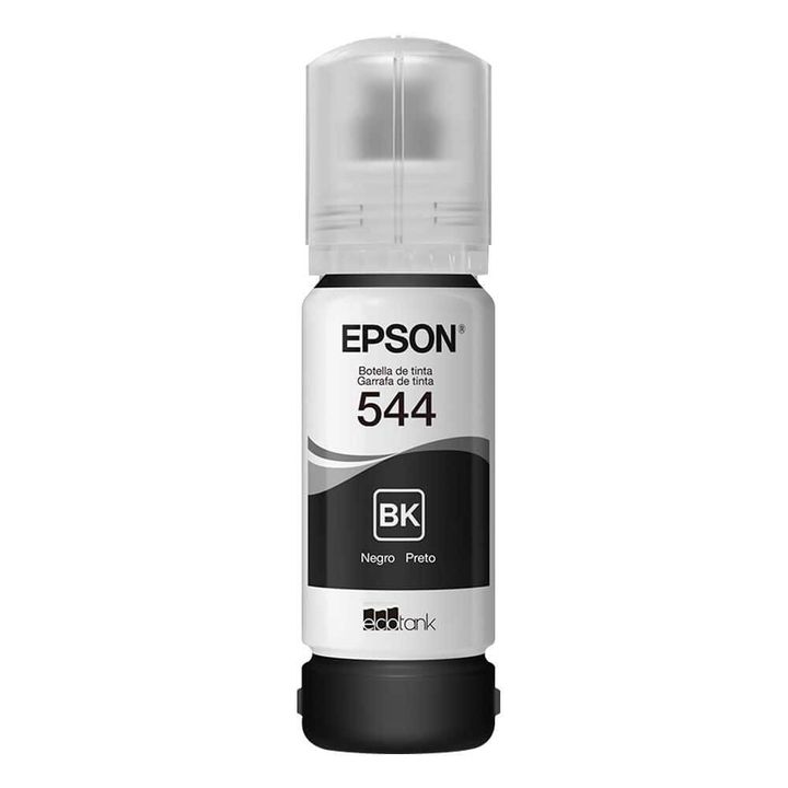 Botella                                                                                                             Epson Ecotank T544 Negro 70ml (t544120-al)