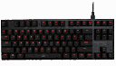 TECLADO PARA GAMING KINGSTON HYPERX ALLOW FPS PRO LED ROJO CHERRY MX BLUE HX-KB4BL1-US/WW