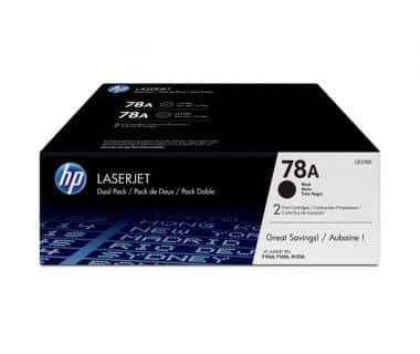 Toner                                                                                                                                                                                          Hp 78a Pack De 2 Cartuchos Negro Laserjet (ce278ad)