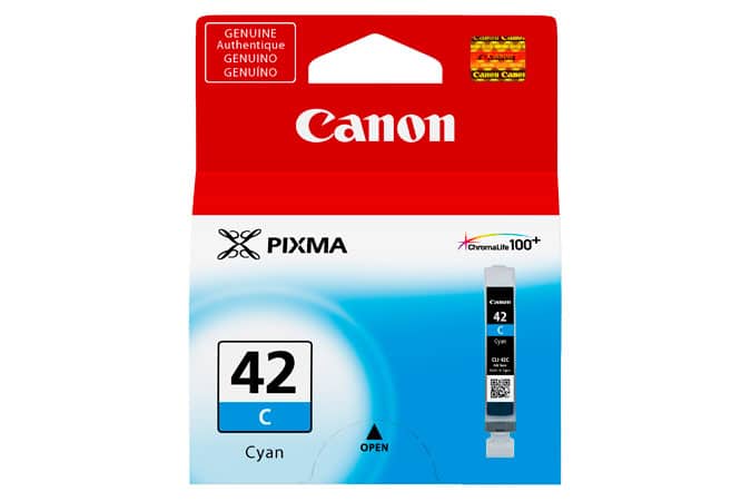 Tanque  Tinta Canon Cli-42 C Cyan 13ml P/pixma Pro-100 (6385b009aa)