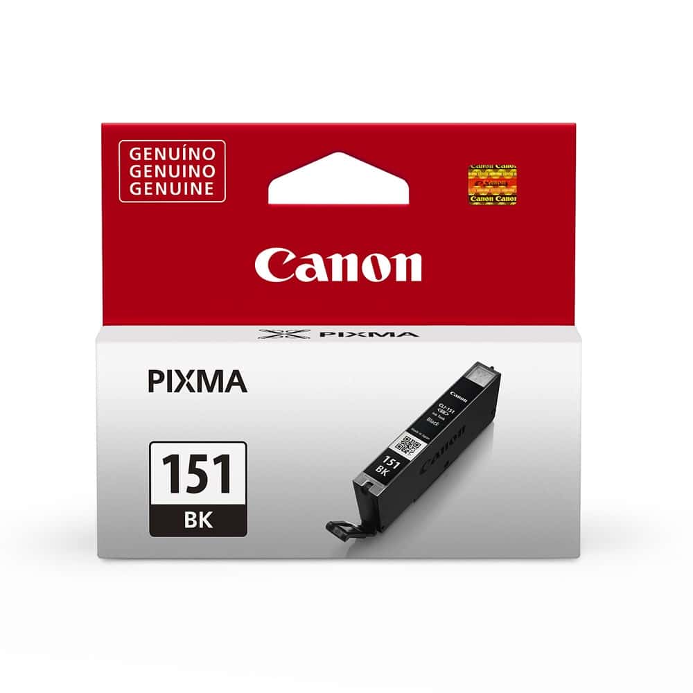 Tanque  De Tinta Canon Cli-151 Negro Para Ip7210, Mg5410(6528b001aa)