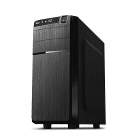 GABINETE ACTECK KIRUNA ATX-MICRO ATX MINI ATX 500W 24 PINES NEGRO (REMATE OPEN BOX)