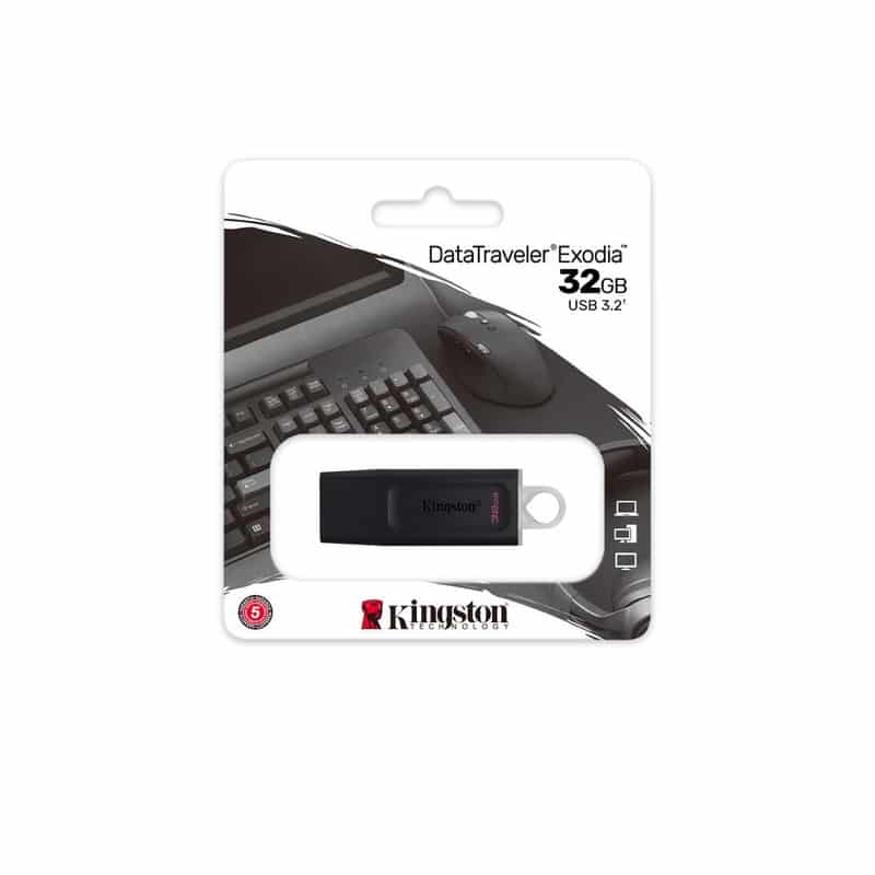 Memoria                                                                                                                                                                                                                                                                                                                                                                                                                                                                                                                                                                                                                                                                                                      Flash Kingston 32 Gb Usb 3.2 Gen 1 (dtx/32gb)