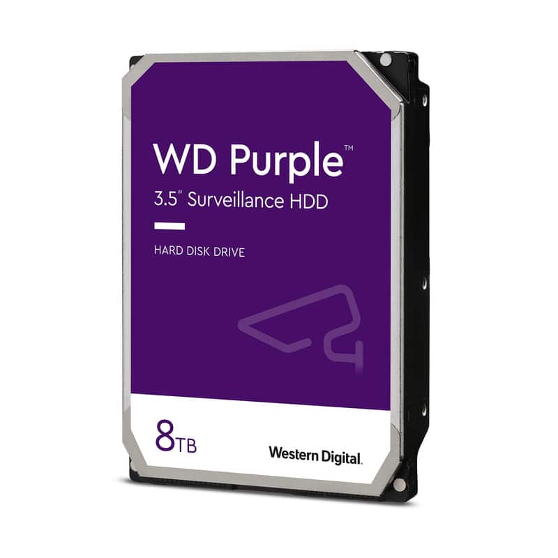 Disco  Duro Interno Wd 8tb 3.5" Wd84purz 128mb Sata3 5640rpm Purple
