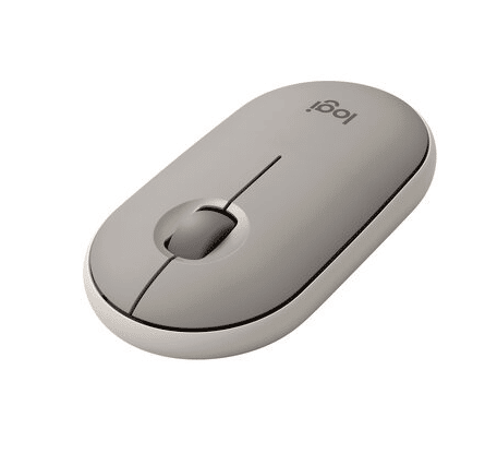 Mouse                                                                                                                                                                                                                                                                                                                                                                                                                     Logitech M350 Pebble Bt Usb Almond Milk (910-006658)