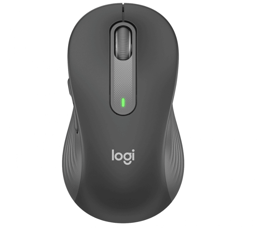 Mouse                                                                                                                                                                          Logitech M650 Bt Usb Silent M. Derecha Gde Grafito (910-006231)