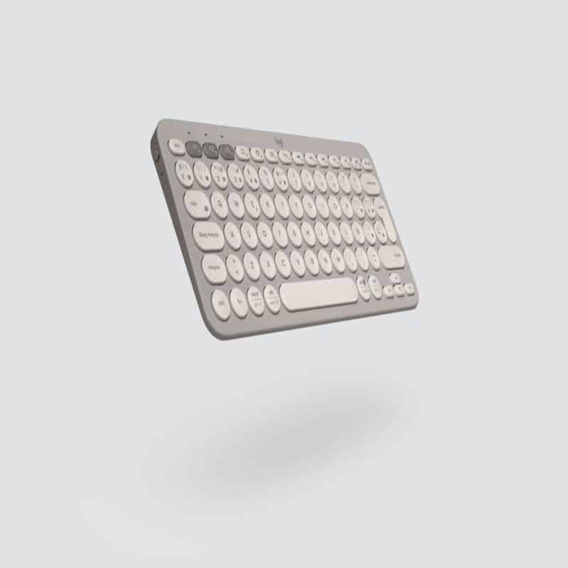 Teclado                                                                                                                                                                                                                                                                                                                                                                                                                    Logitech K380 Bt Multidisp. Almond Milk (920-011149)