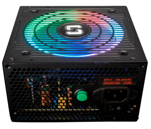 FUENTE DE PODER BALAMRUSH 650W 80PLUS BRONZE SEMIMODULAR RGB BR-931175 pue