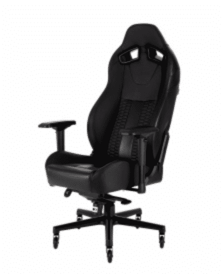 SILLA CORSAIR GAMING T2 ROAD RECLINABLE 4D BLACK/BLACK CF-9010006-WW pue