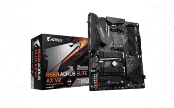TARJETA MADRE GIGABYTE AORUS B550 ELITE AX V2 RYZEN DDR4 pue