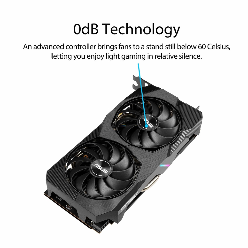 TARJETA DE VIDEO ASUS DUAL-RX5500XT-O8G-EVO 8GB GDDR6 PUE
