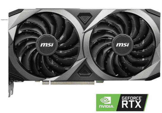 Tarjeta   De Video MSI Nvidia Geforce RTX 3070 Ventus 2x 8g Oc, Lhr 8gb GDDR6