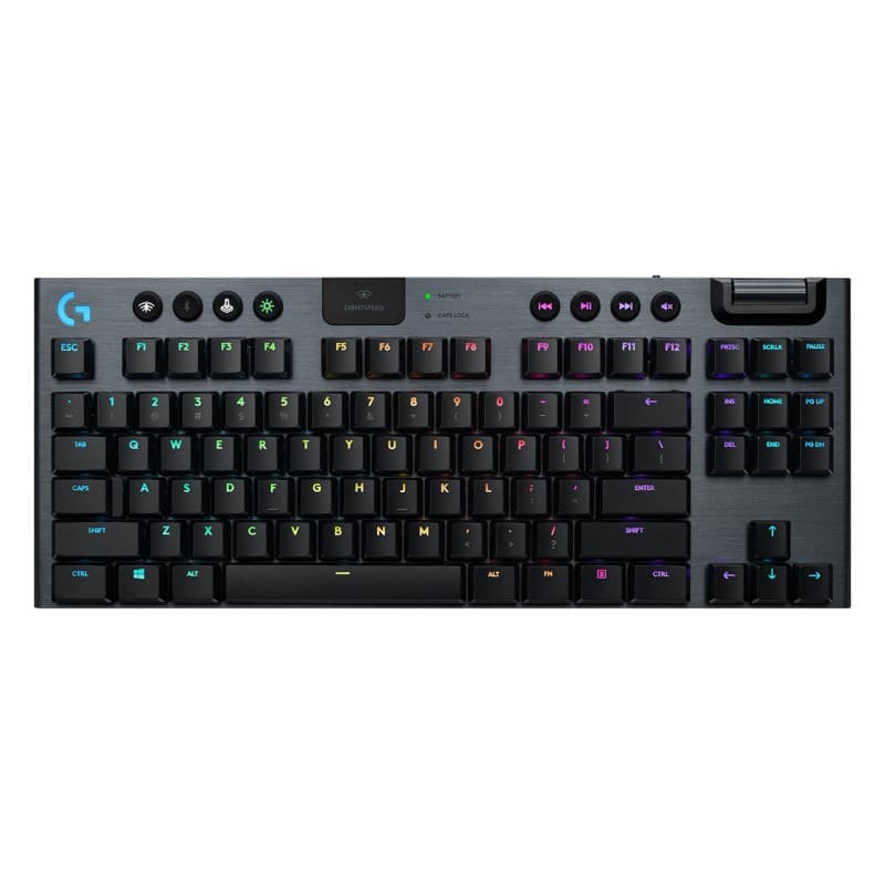 Teclado  Logitech G915 Tkl Lightspeed Wireless Rgb Negro (920-009495)
