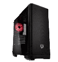 GABINET BITFENIX NOVA MESH TG CRISTAL TEMPLADO CON VENTANA ATX NEGRO BFC-NVM-300-KKGSK-RP